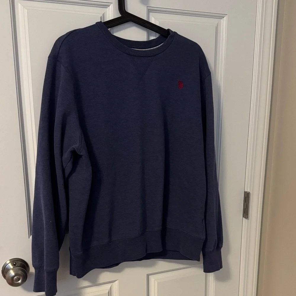 U.S. Polo Assn. Men's Dark Blue Crewneck Sweater